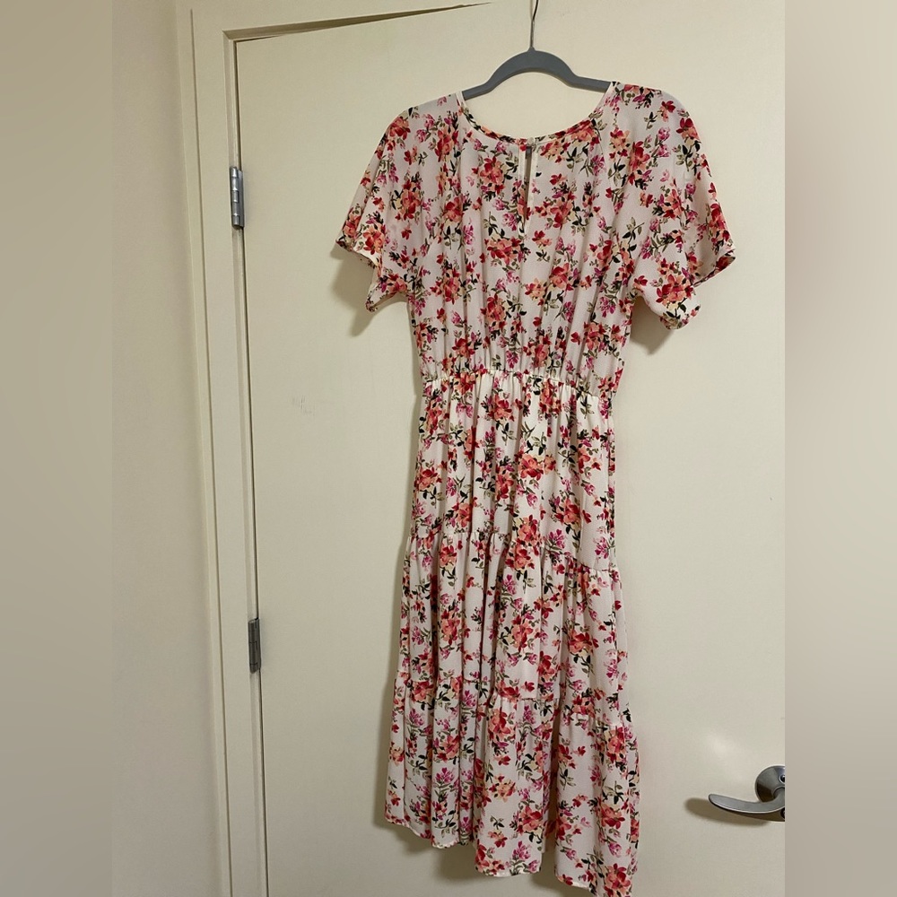 Midi Flower Dress
